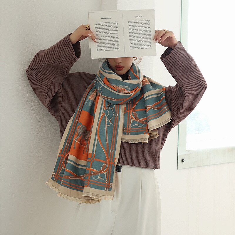 Maryse Luxurious Pashmina Scarf Shawl Wrap