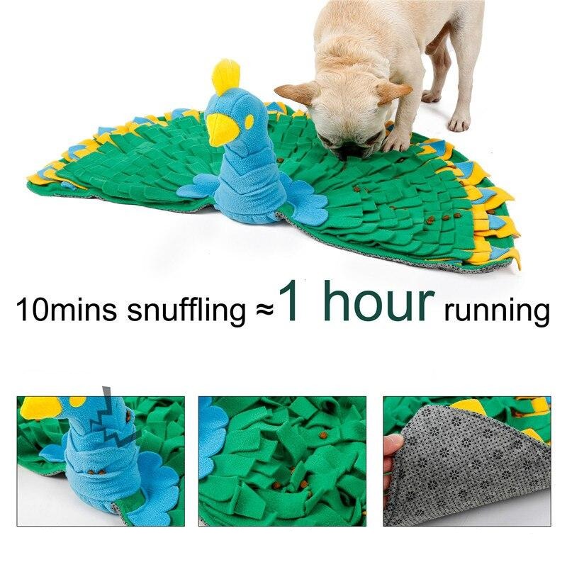 Peacock Snuffle Mat - Dogs and Horses