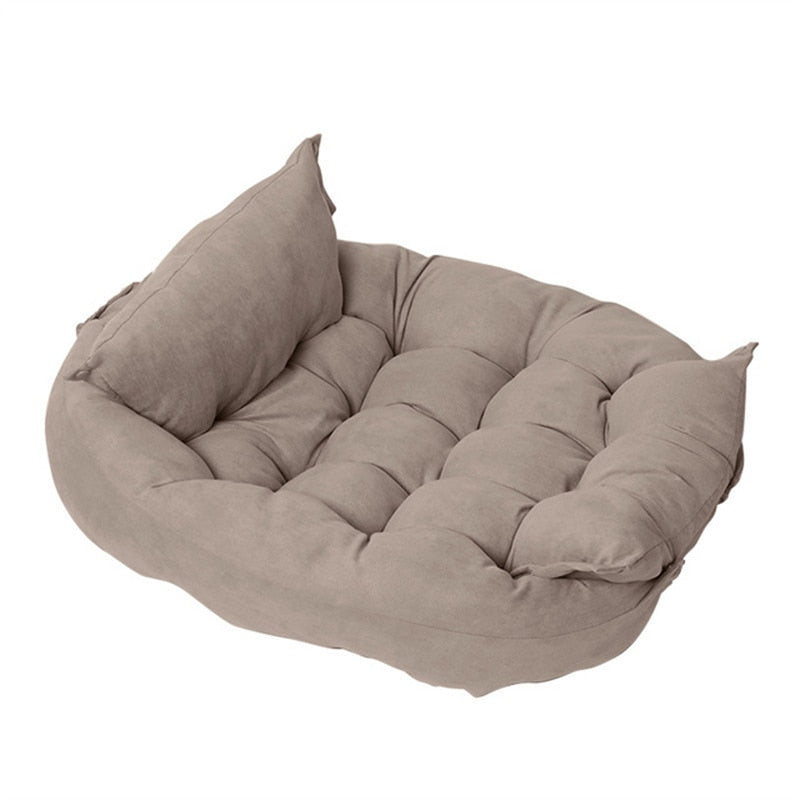 Natuzi Khaki 3 in 1 Bed Nest Sofa or Mat Cucciolo Cavallo