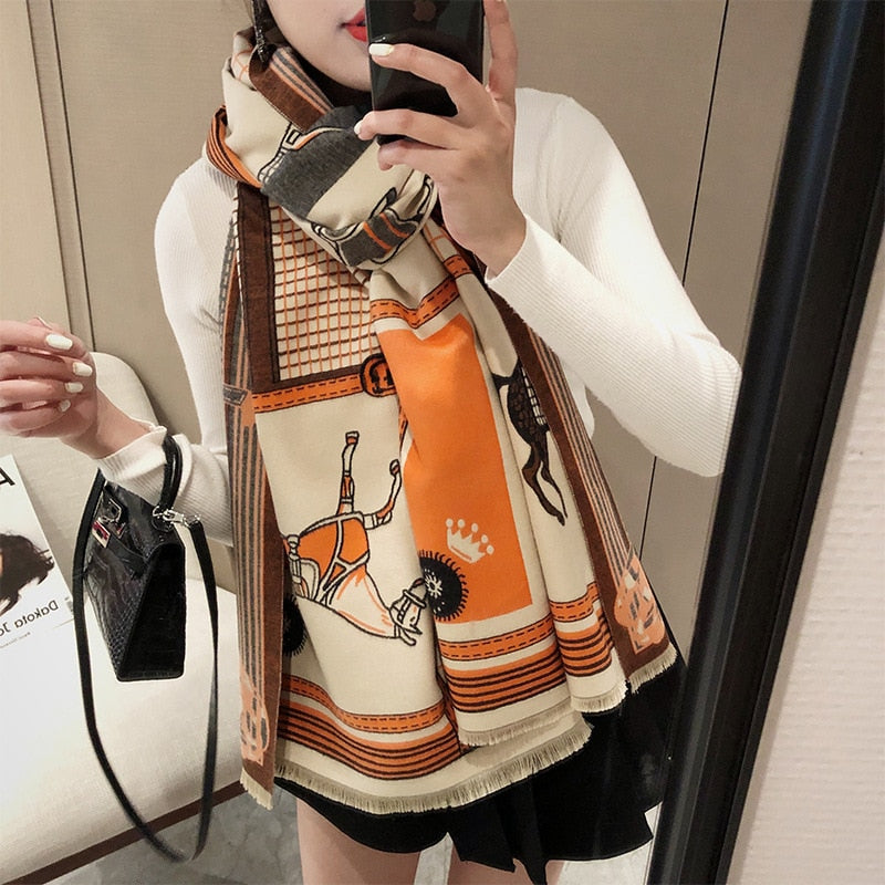 Léonelle Luxurious Pashmina Scarf Shawl Wrap