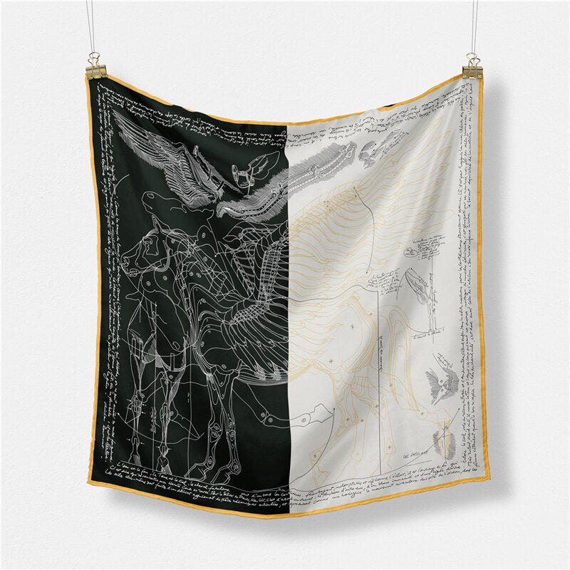 Amalia Black Silk Small