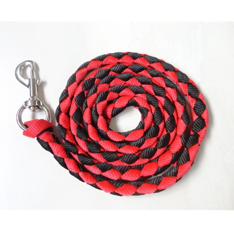 Purple and Red Horse Lead Rope & Snap Buckle - Dogs and Horses