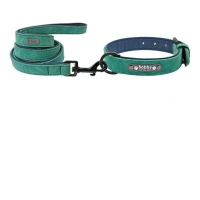 Roma Custom Leather Collar and Leash - Dogs and Horses