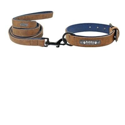 Roma Custom Leather Collar and Leash - Dogs and Horses