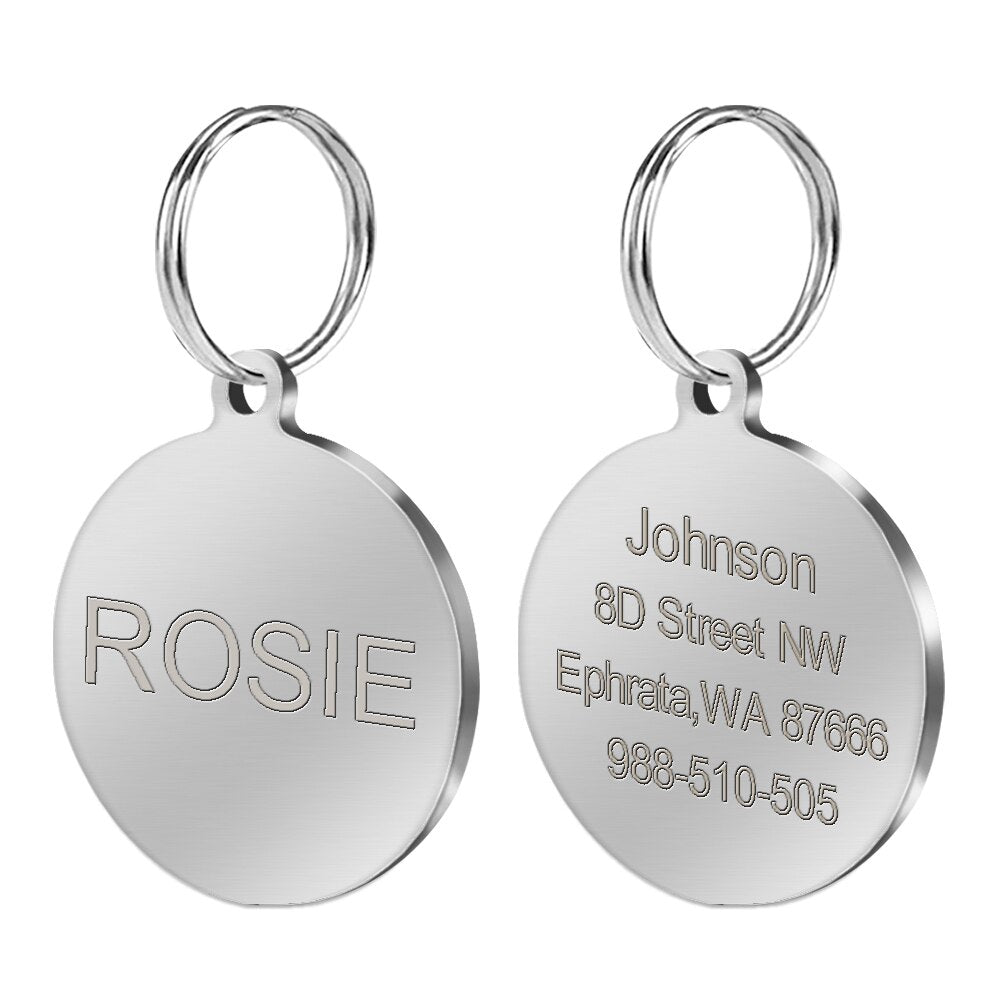 Personalized Engraved ID Tags - Dogs and Horses