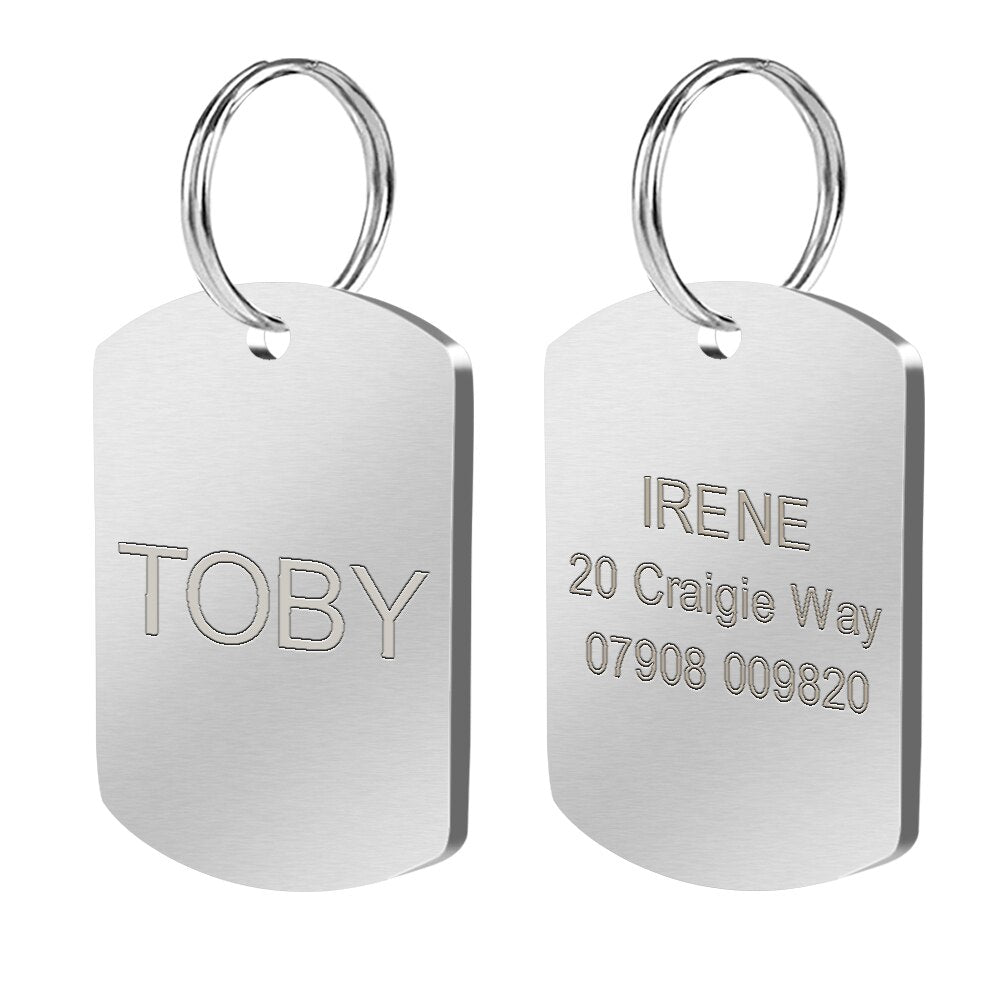 Personalized Engraved ID Tags - Dogs and Horses