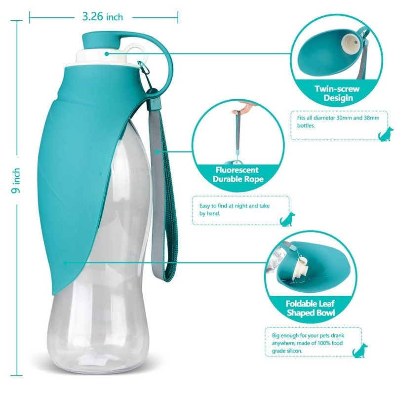 Portable Water Bottle - Dogs and Horses