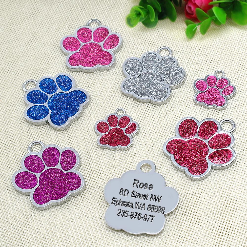 Paw Personalized ID Tags - Dogs and Horses