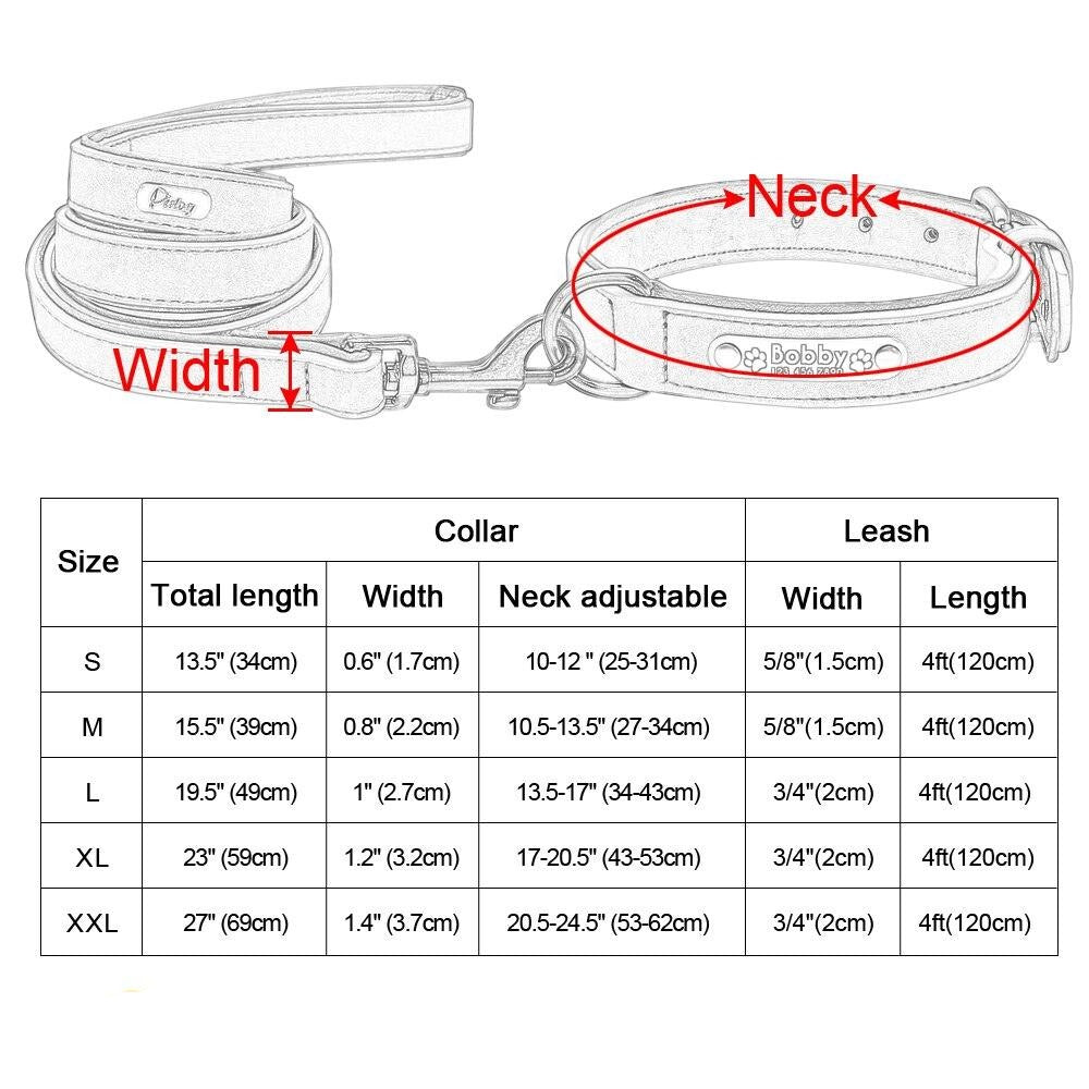 Roma Custom Leather Collar and Leash - Dogs and Horses