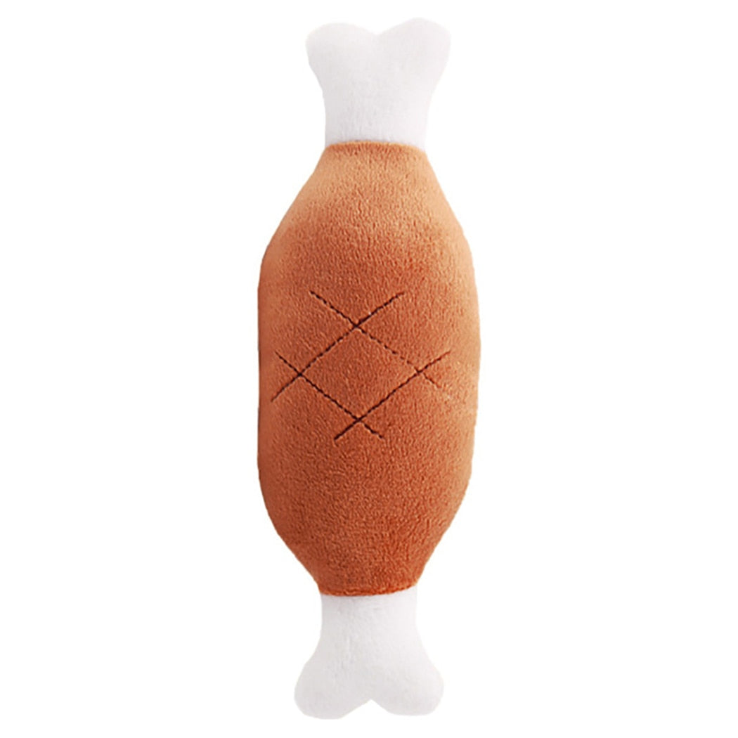 Bite Resistant & Squeaky Plush Toys - Dogs and Horses