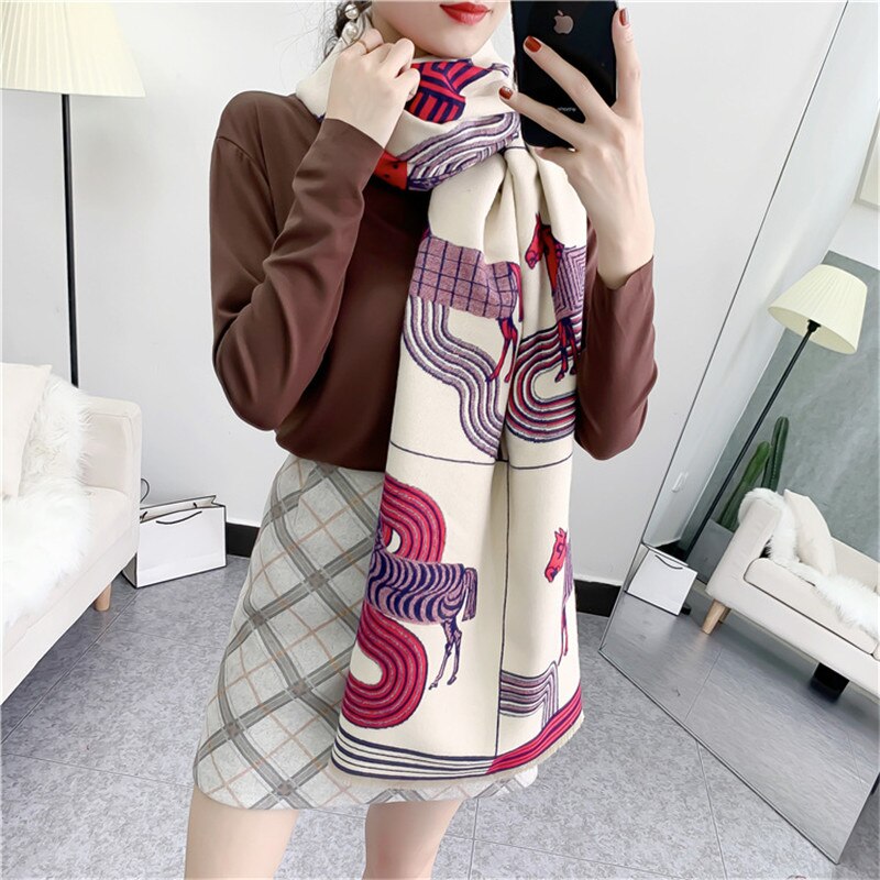 Isabelle Luxurious Pashmina Scarf Shawl Wrap