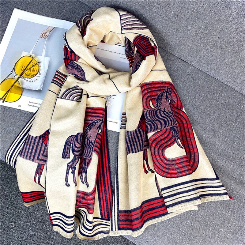 Isabelle Luxurious Pashmina Scarf Shawl Wrap
