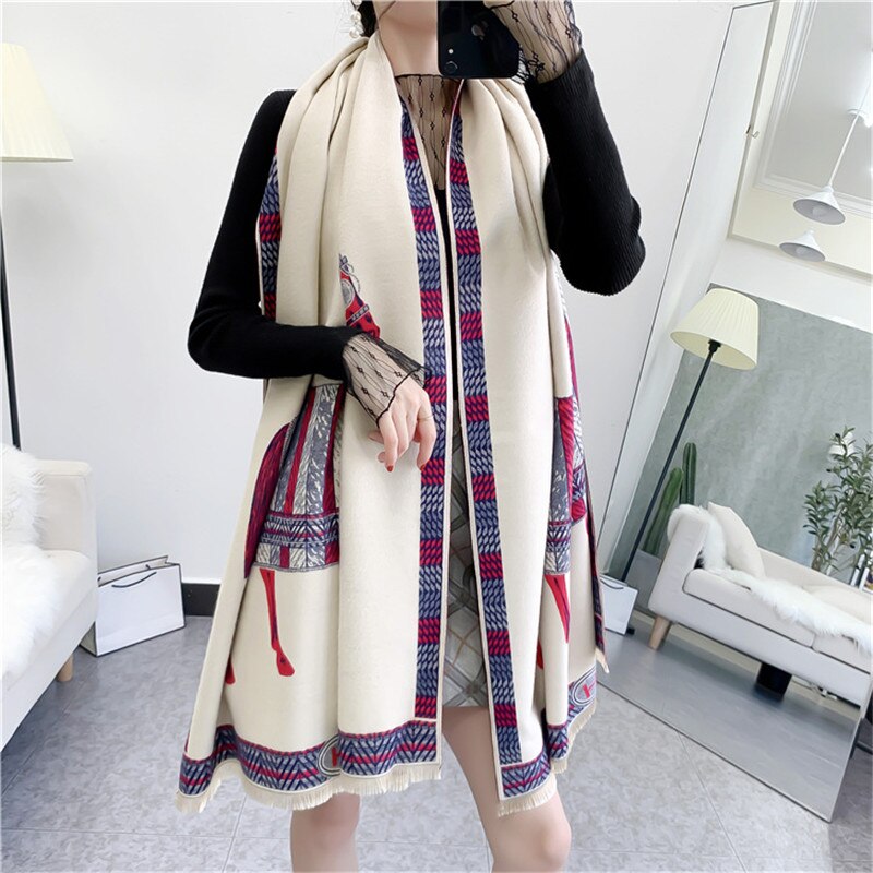 Casia Luxurious Pashmina Scarf Shawl Wrap