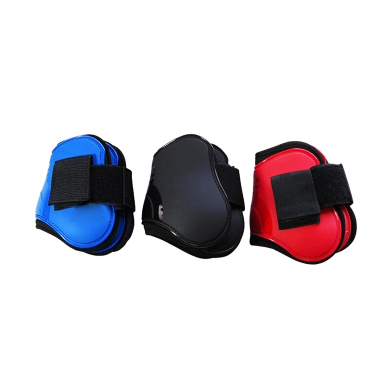Red Hook and Loop Closure Adjustable Tendon & Fetlock Boots - Dogs and Horses