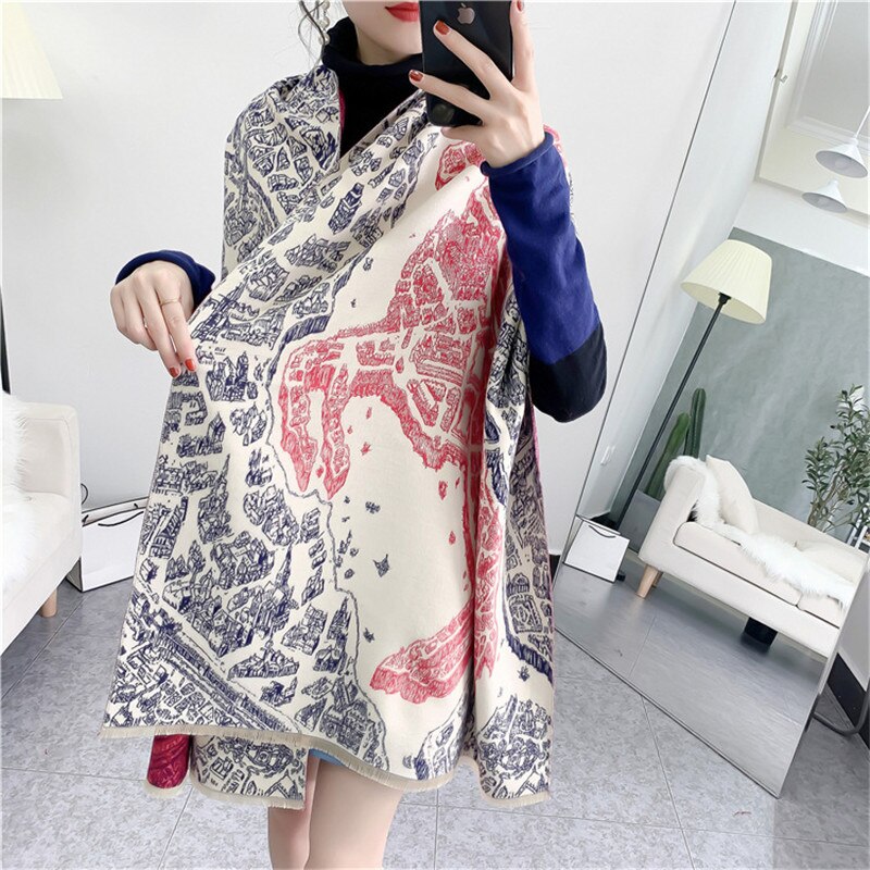 Felicity Luxurious Pashmina Scarf Shawl Wrap