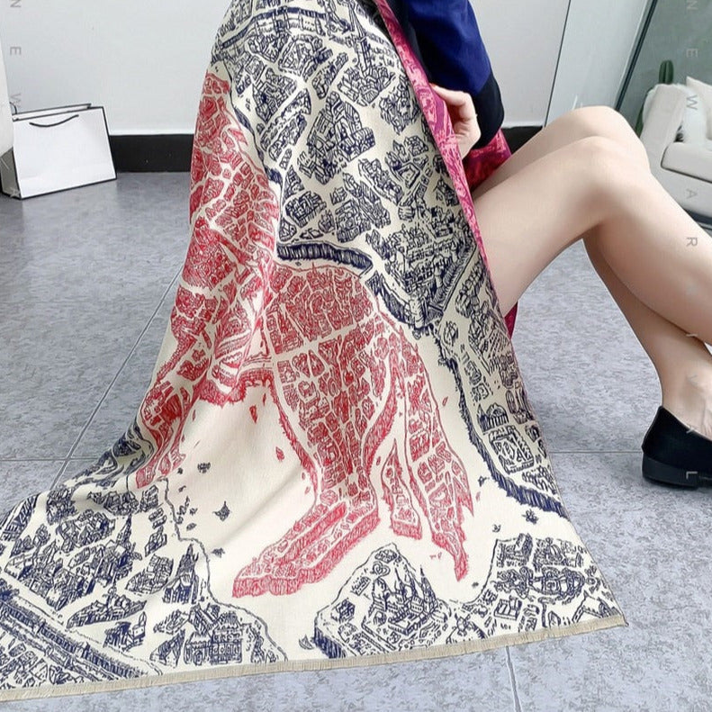 Felicity Luxurious Pashmina Scarf Shawl Wrap