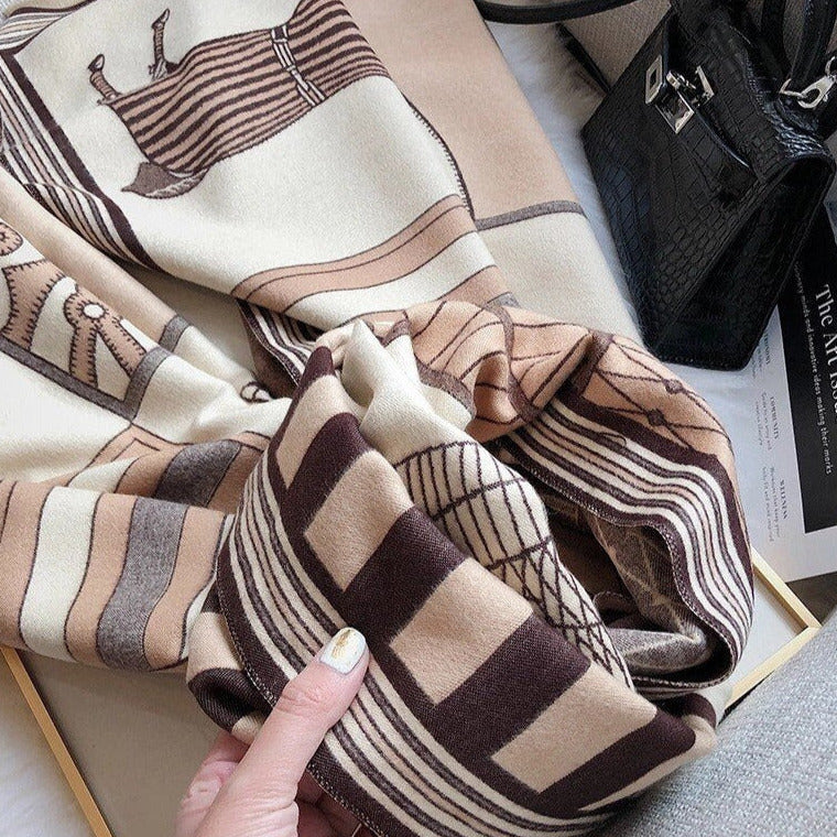 Capucine Pashmina Scarf