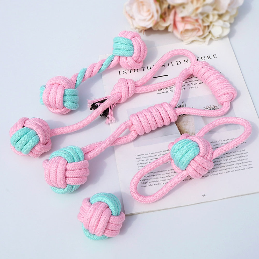 5-Piece Cotton Chew Rope - Dogs and Horses