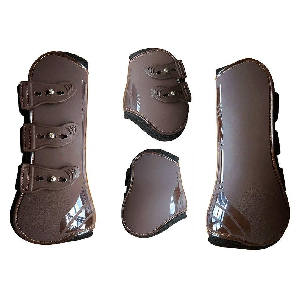 Brown tendon shop and fetlock boots