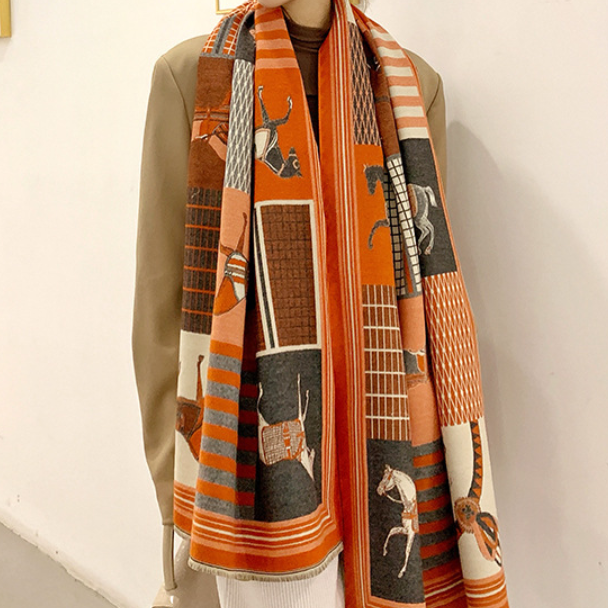 Marguerite Pashmina Scarf