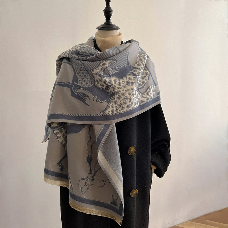 Dionysia Luxurious Pashmina Scarf Shawl Wrap