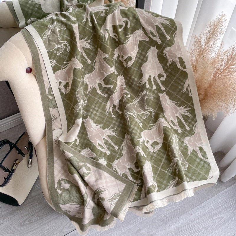 Elea Luxurious Pashmina Scarf Shawl Wrap