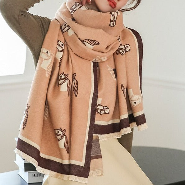 Gabby Luxurious Pashmina Scarf Shawl Wrap