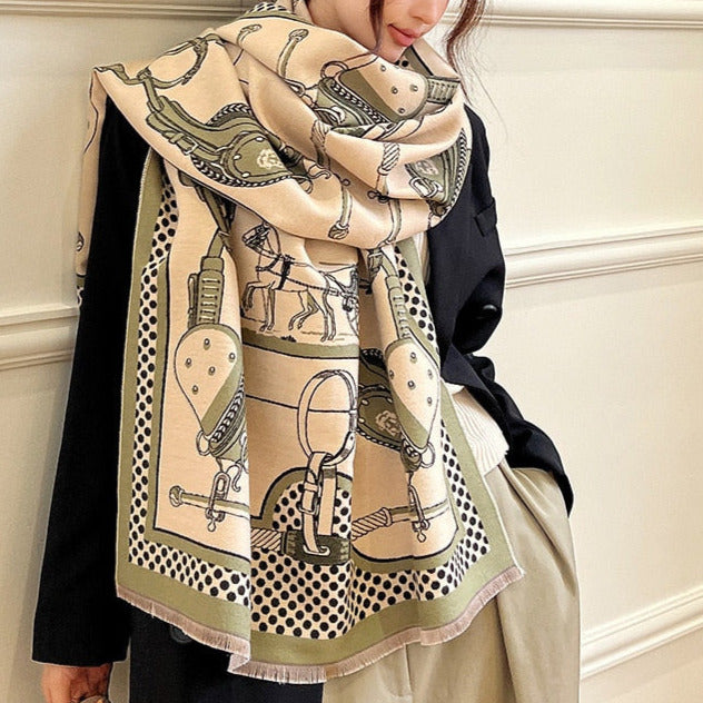 Marion Luxurious Pashmina Scarf Shawl Wrap