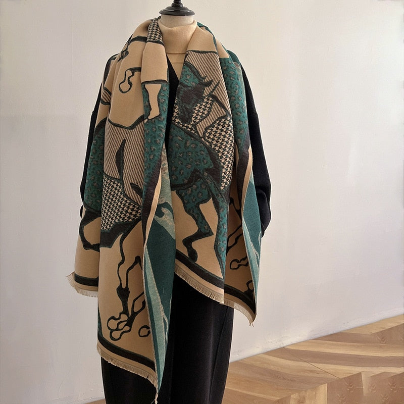 Dionysia Luxurious Pashmina Scarf Shawl Wrap