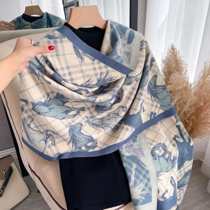 Elea Luxurious Pashmina Scarf Shawl Wrap