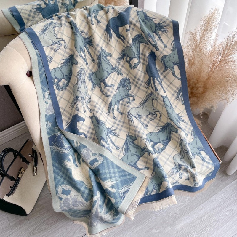 Elea Luxurious Pashmina Scarf Shawl Wrap