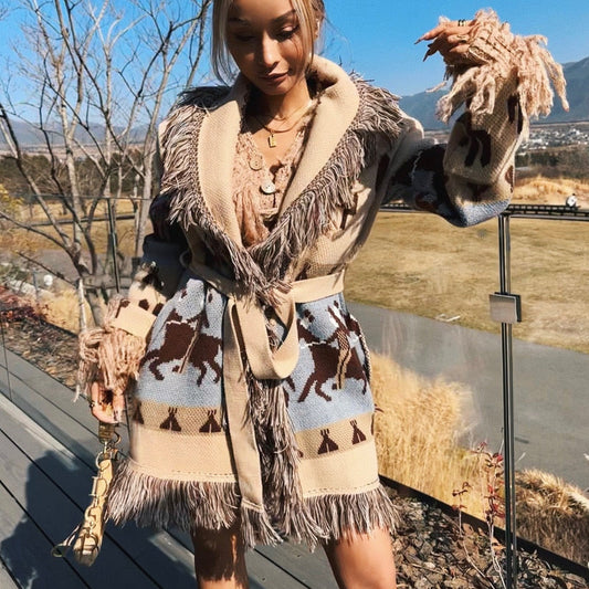 Takoda Oversized Cardigan Jacket