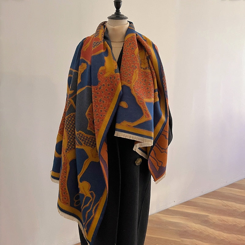Dionysia Luxurious Pashmina Scarf Shawl Wrap