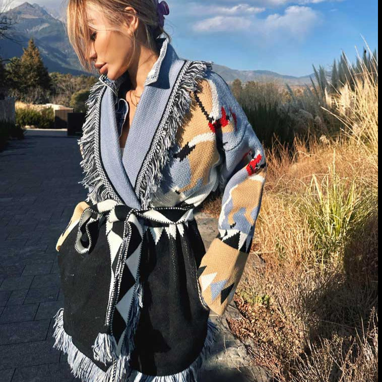 Lozen Oversized Cardigan Jacket