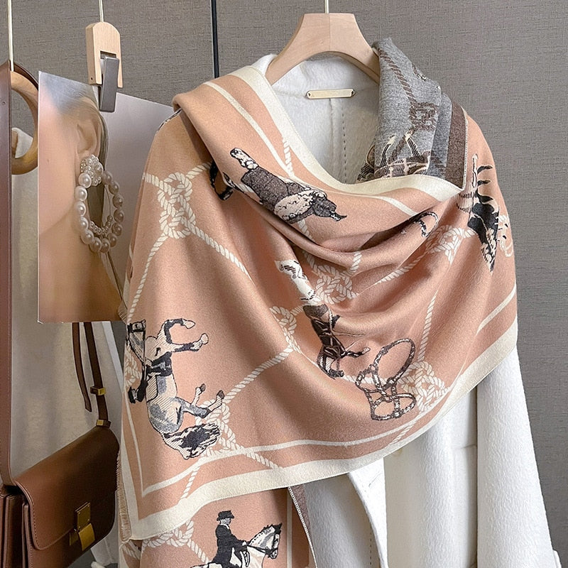 Caterina Luxurious Pashmina Scarf Shawl Wrap