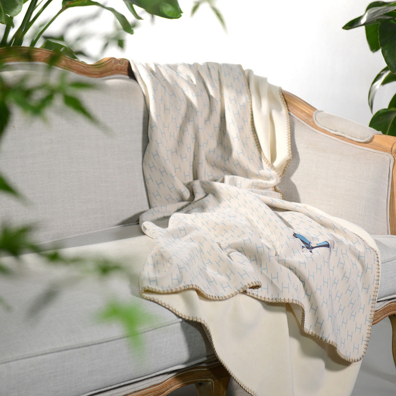 Fiorello Blanket Blue Horse