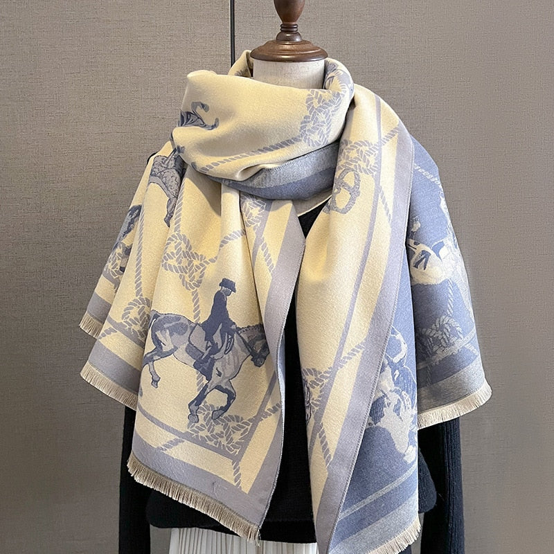 Caterina Luxurious Pashmina Scarf Shawl Wrap