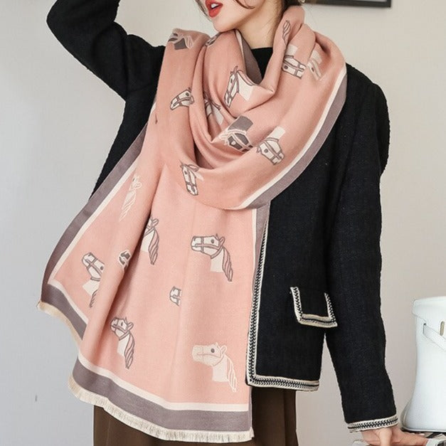 Gabby Luxurious Pashmina Scarf Shawl Wrap