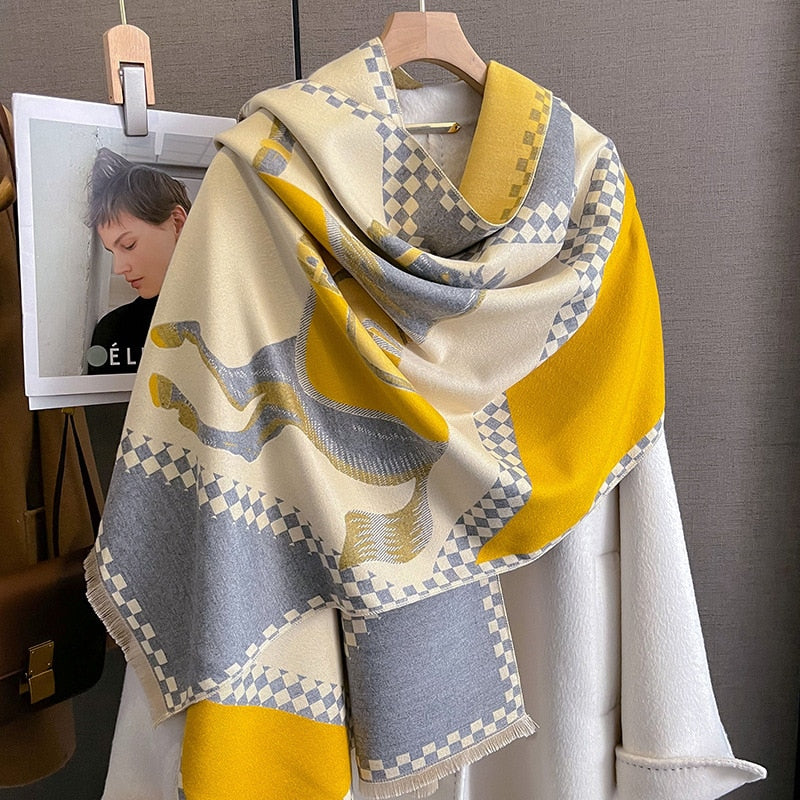 Alba Luxurious Pashmina Scarf Shawl Wrap
