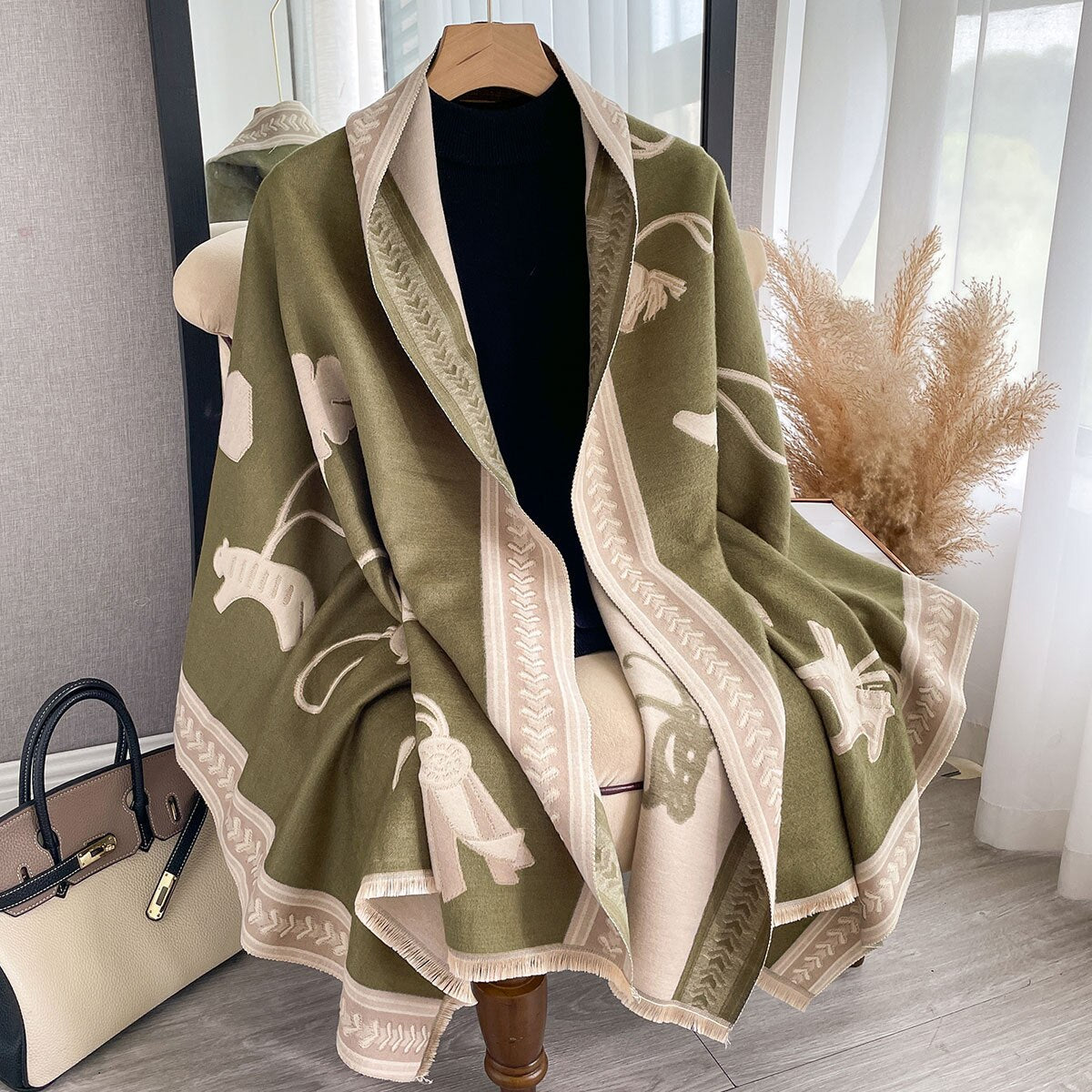 Aglaia Luxurious Pashmina Scarf Shawl Wrap