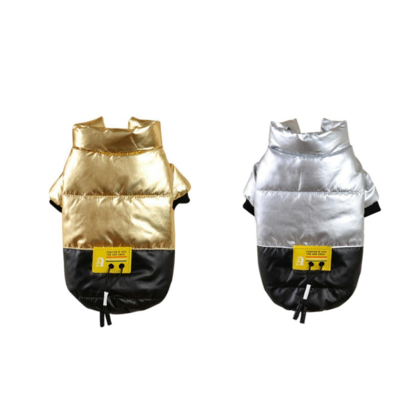 Royal Dog Jacket (Gold / Silver) - Dogs and Horses
