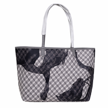 Lono Large Tote Bag with Horse Motif