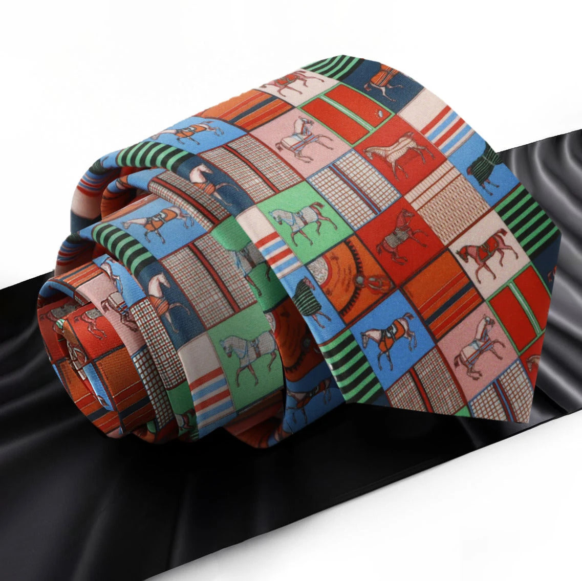 Men's Tie Horse Perr
