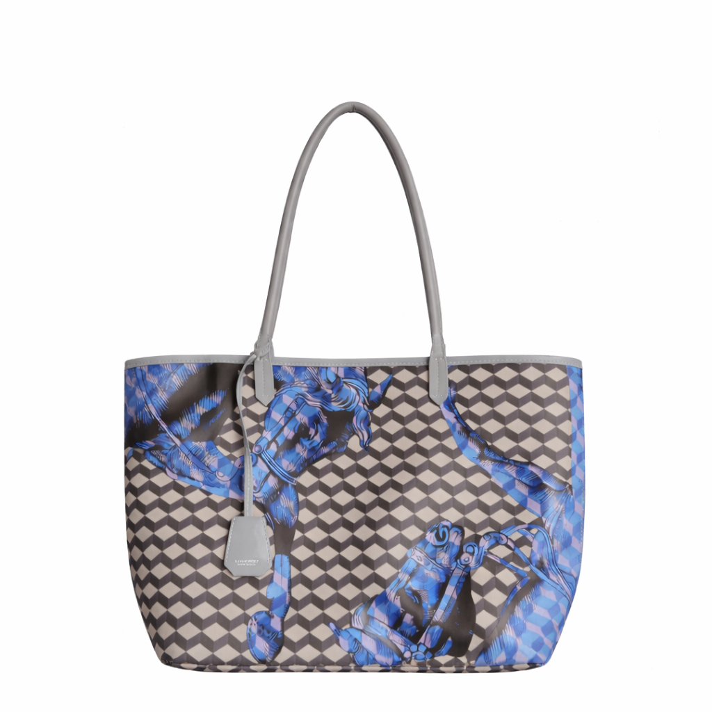 Lono Large Tote Bag with Horse Motif
