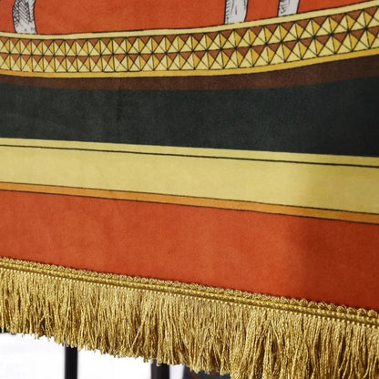 Magasa Horse Print Velvet Tablecloth