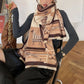 Maryse Pashmina Scarf Brown