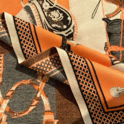 Titian Pashmina Scarf Orange