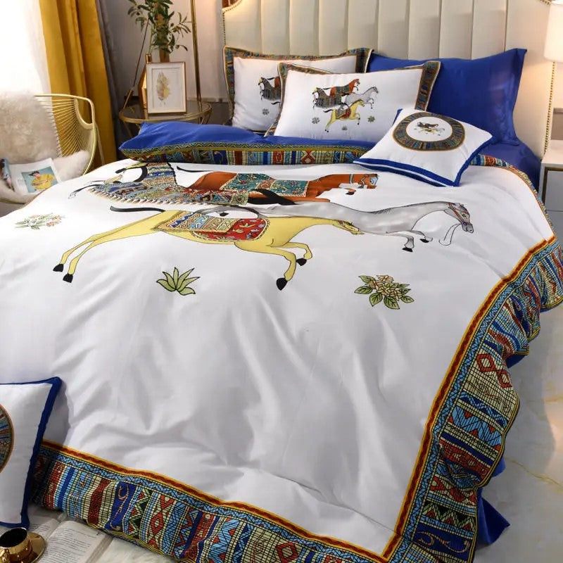 4-Piece Sateen Bedding Set