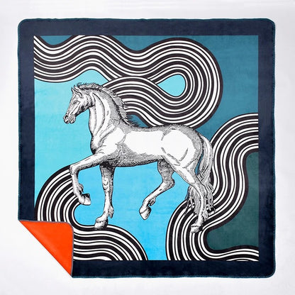 Square Velvet Throws