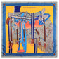 Saddle Yellow Silk Scarf / 90cm